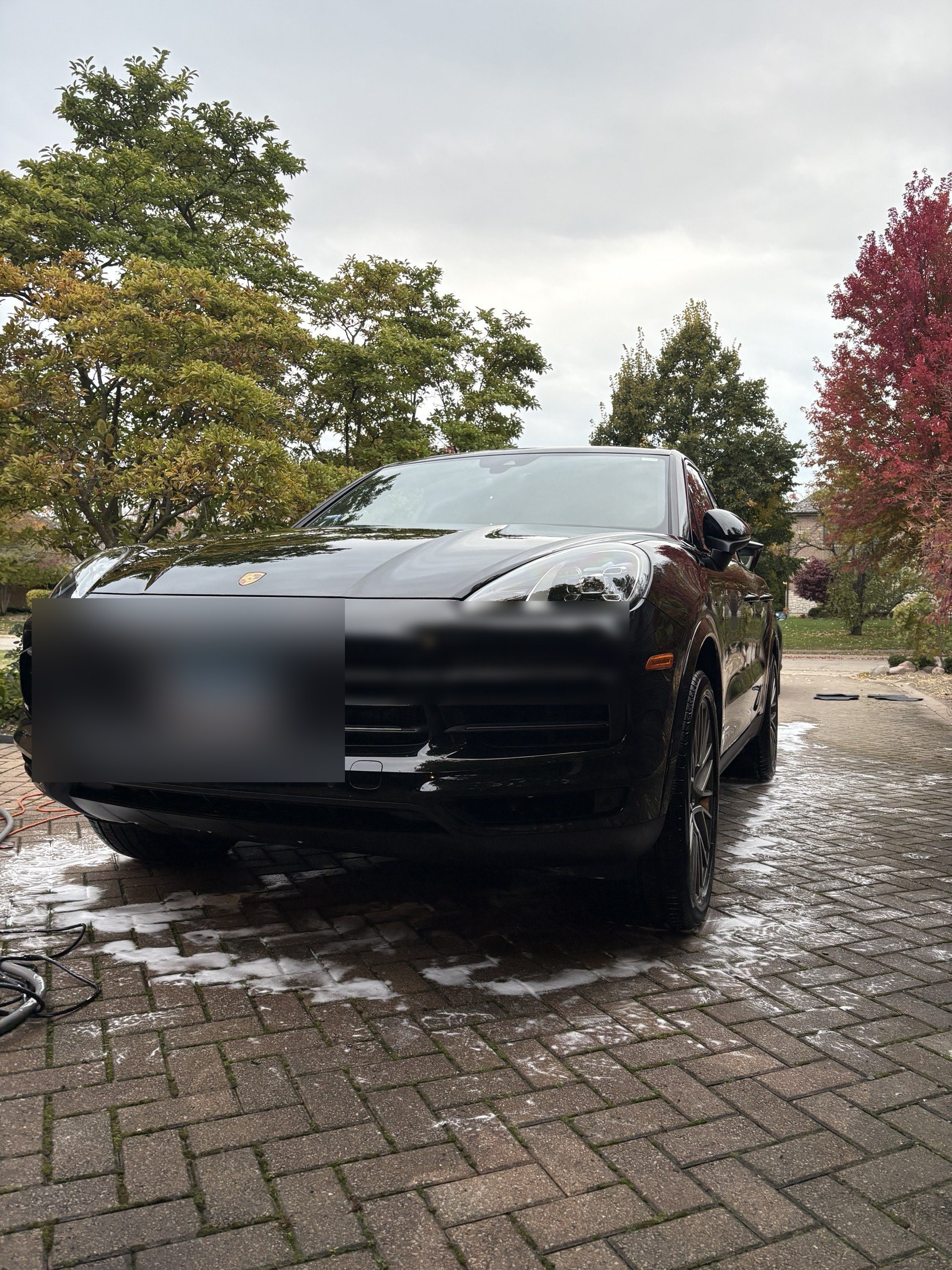 Porsche Cayenne front angle