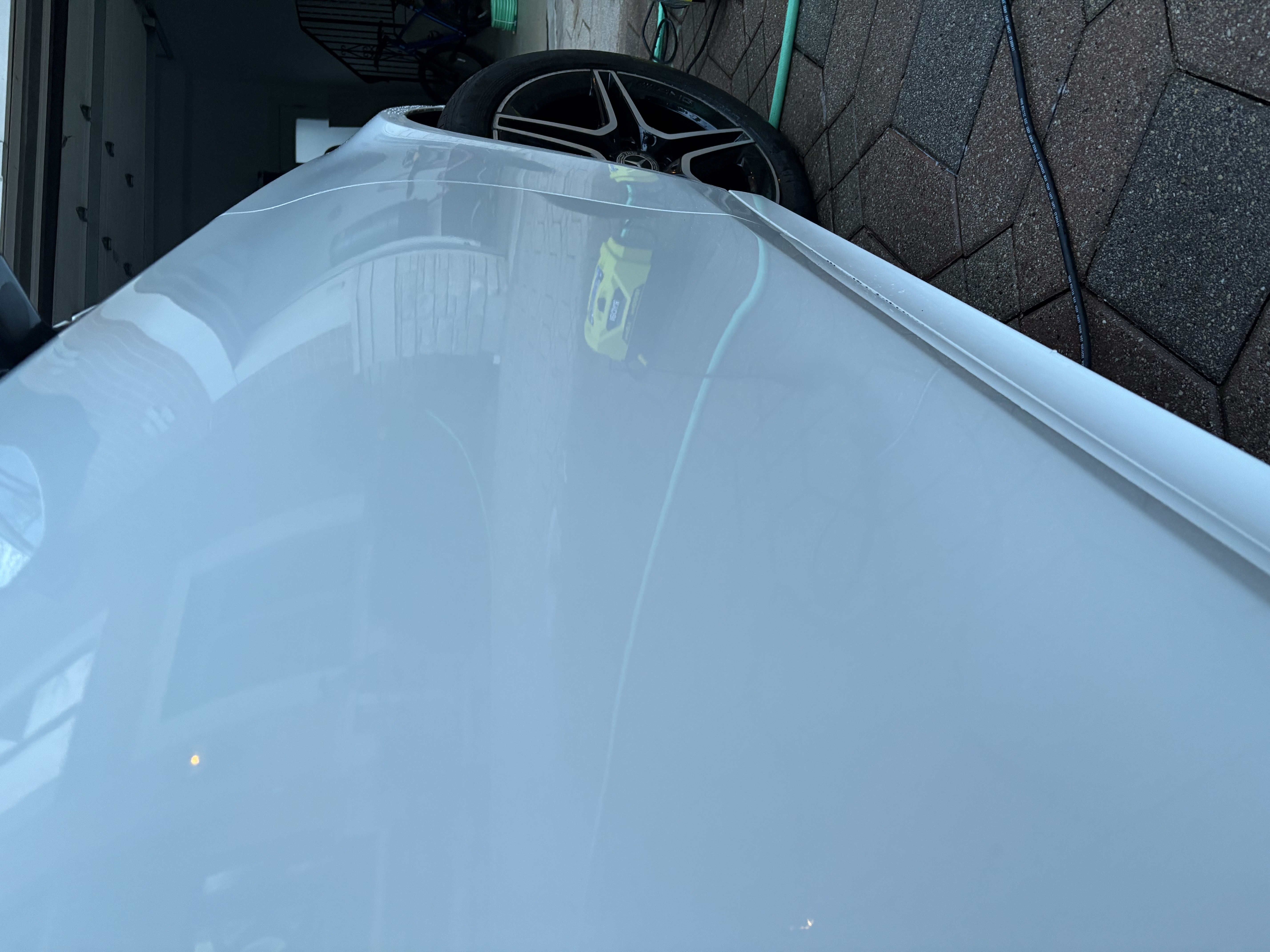 Mercedes E350 hood