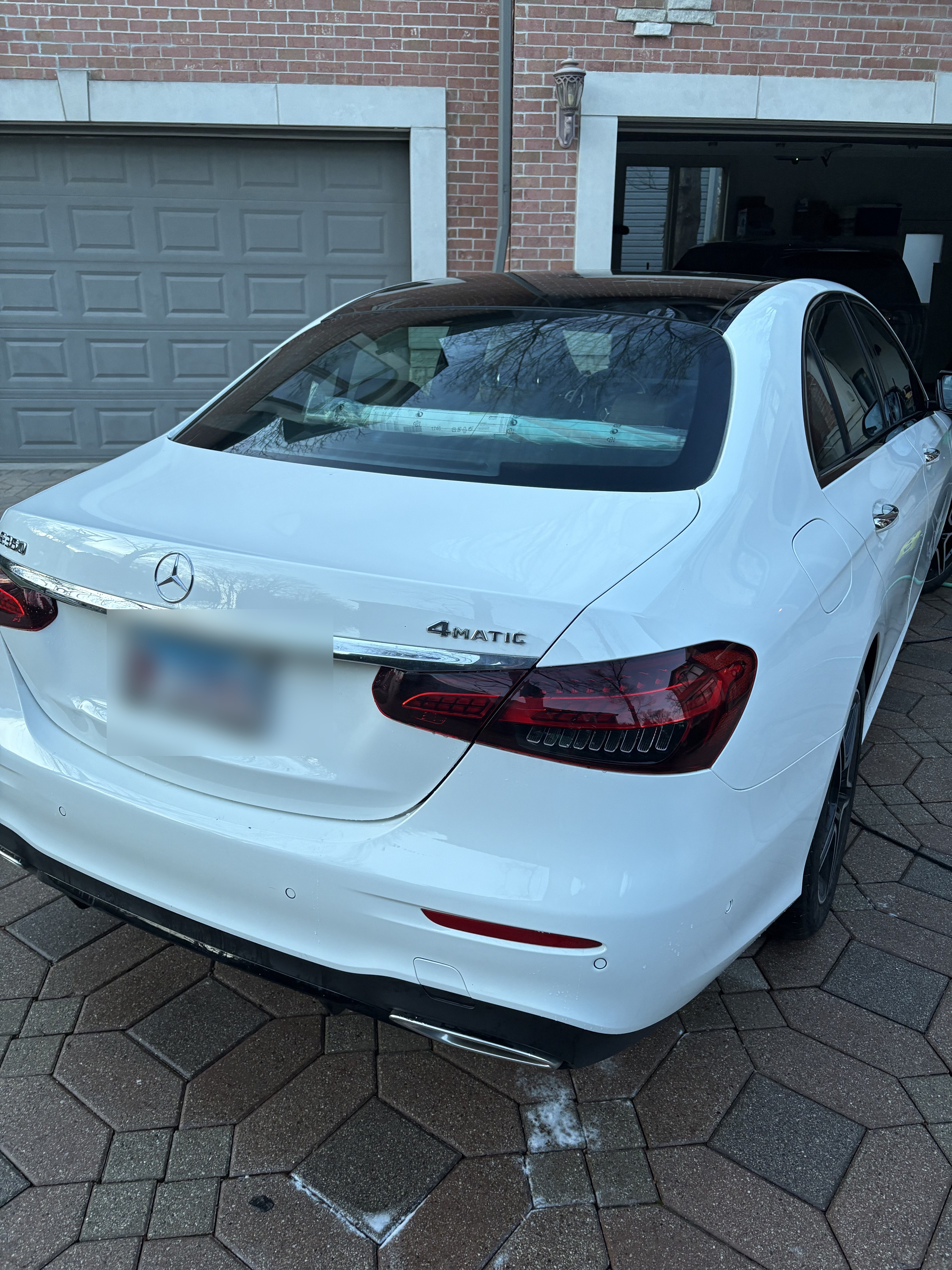 Mercedes E350 rear