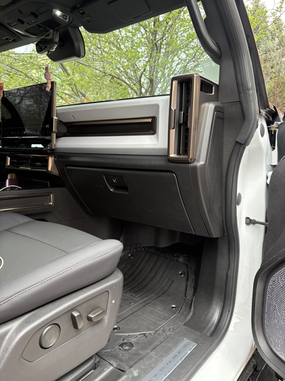 GMC Hummer EV interior door