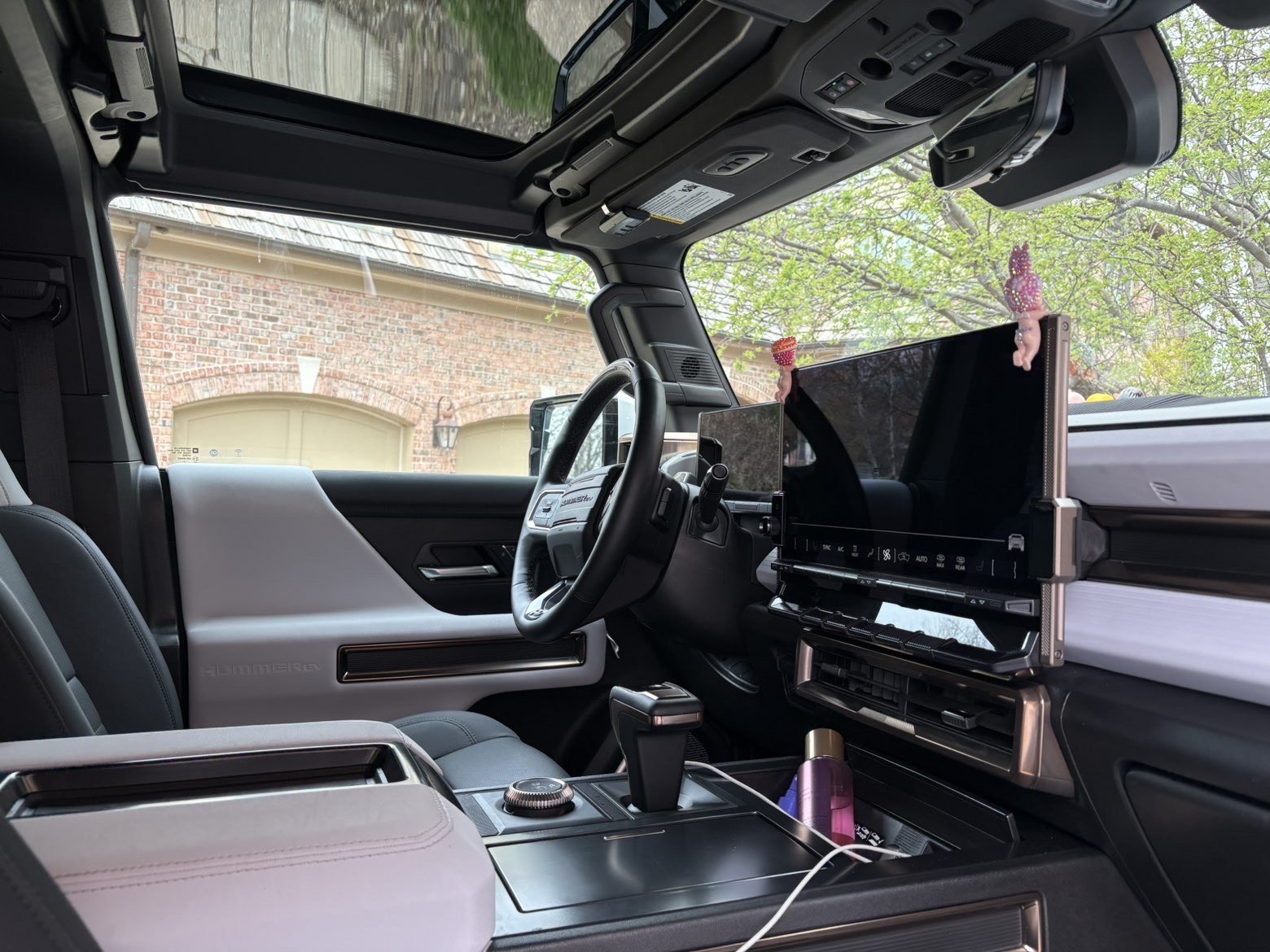 GMC Hummer EV cockpit