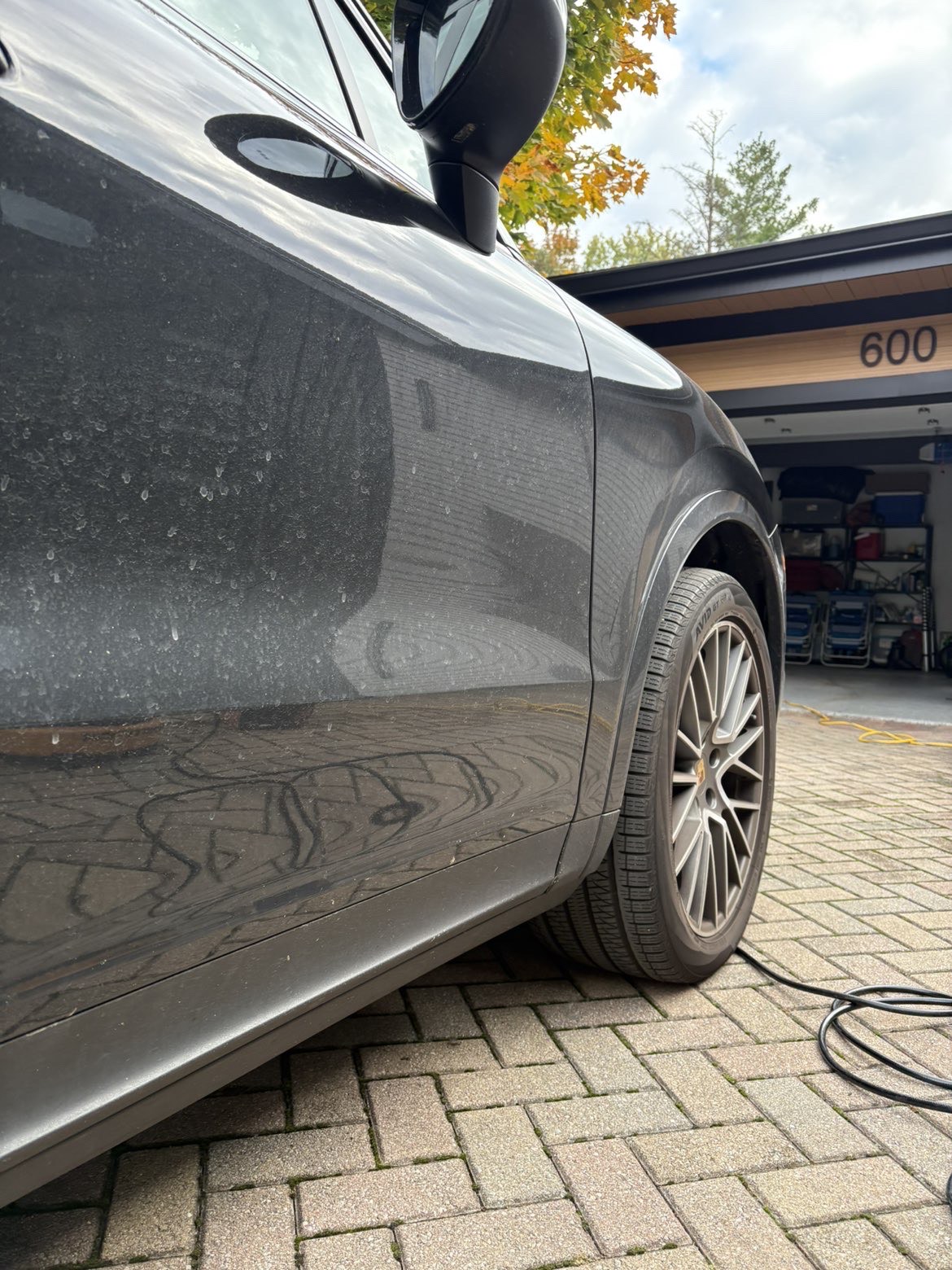 Car before detailing